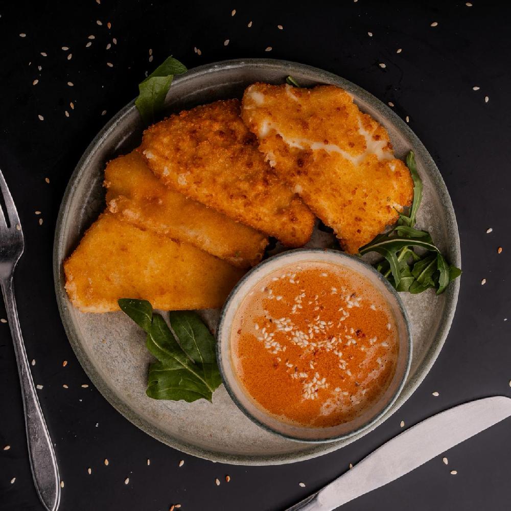 Suluquni Pendiri ilə Pendir Çipsləri