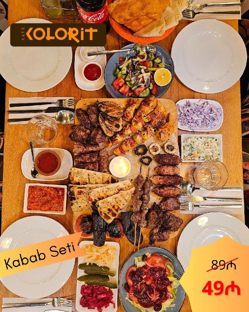 Kabab seti