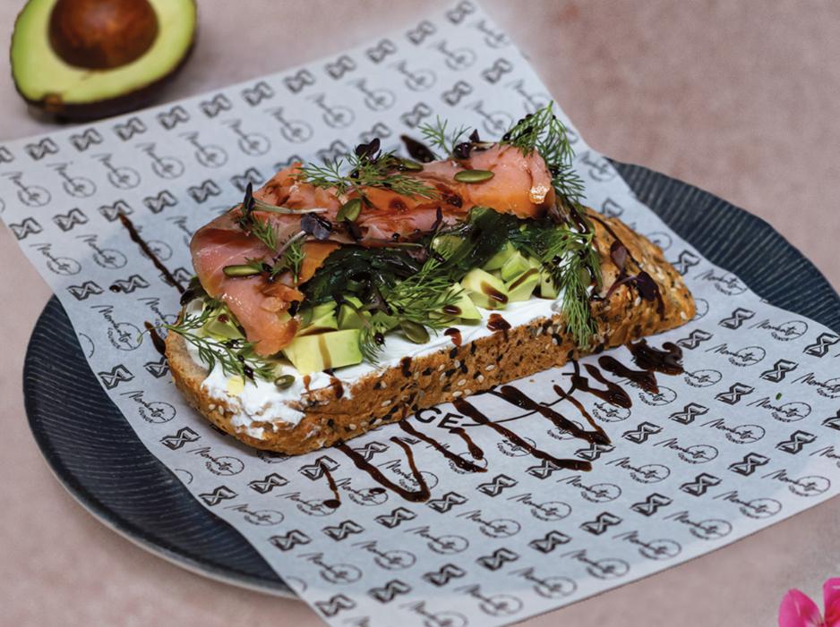 Salmon Brusketta