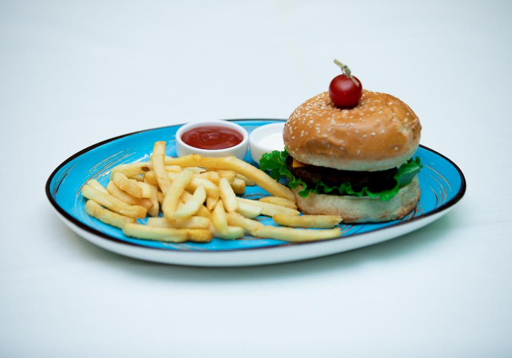 Barbekü souslu burger