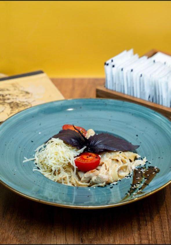 Fettuccine Alfredo Souslu