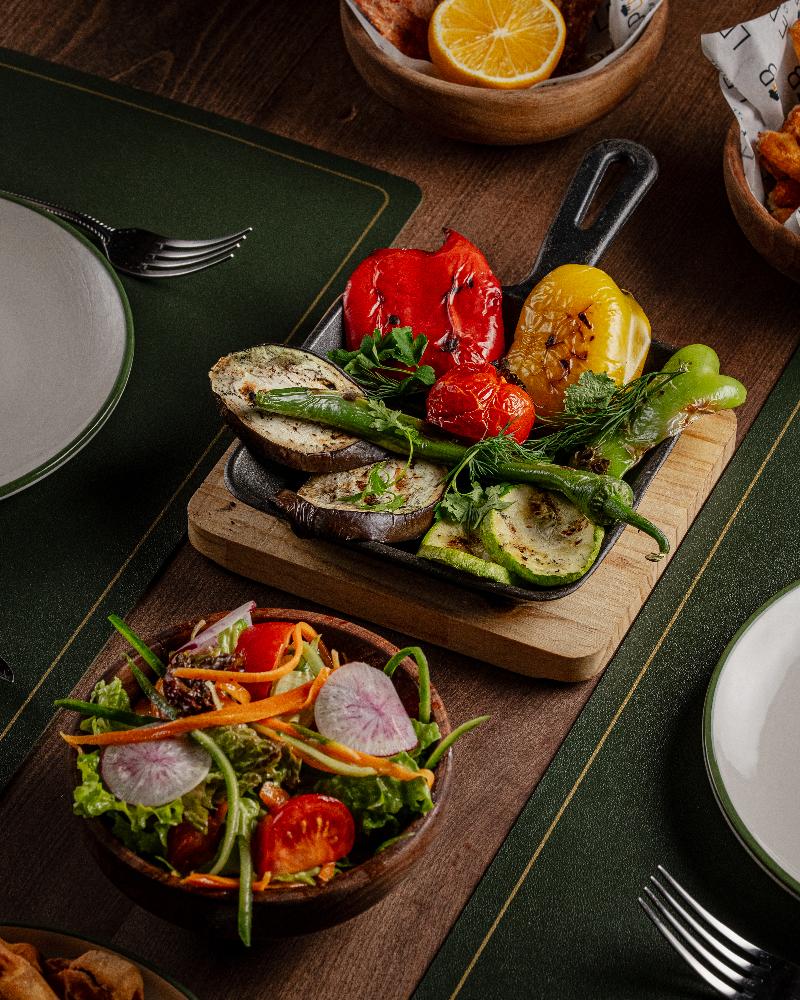 Tərəvəz Salat/Qril tərəvəz