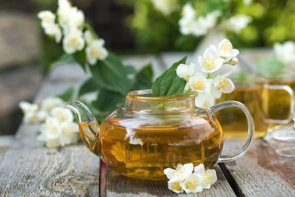 Jasmine tea teapot