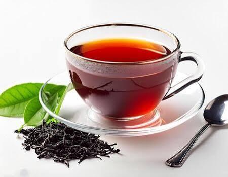 Black tea cup