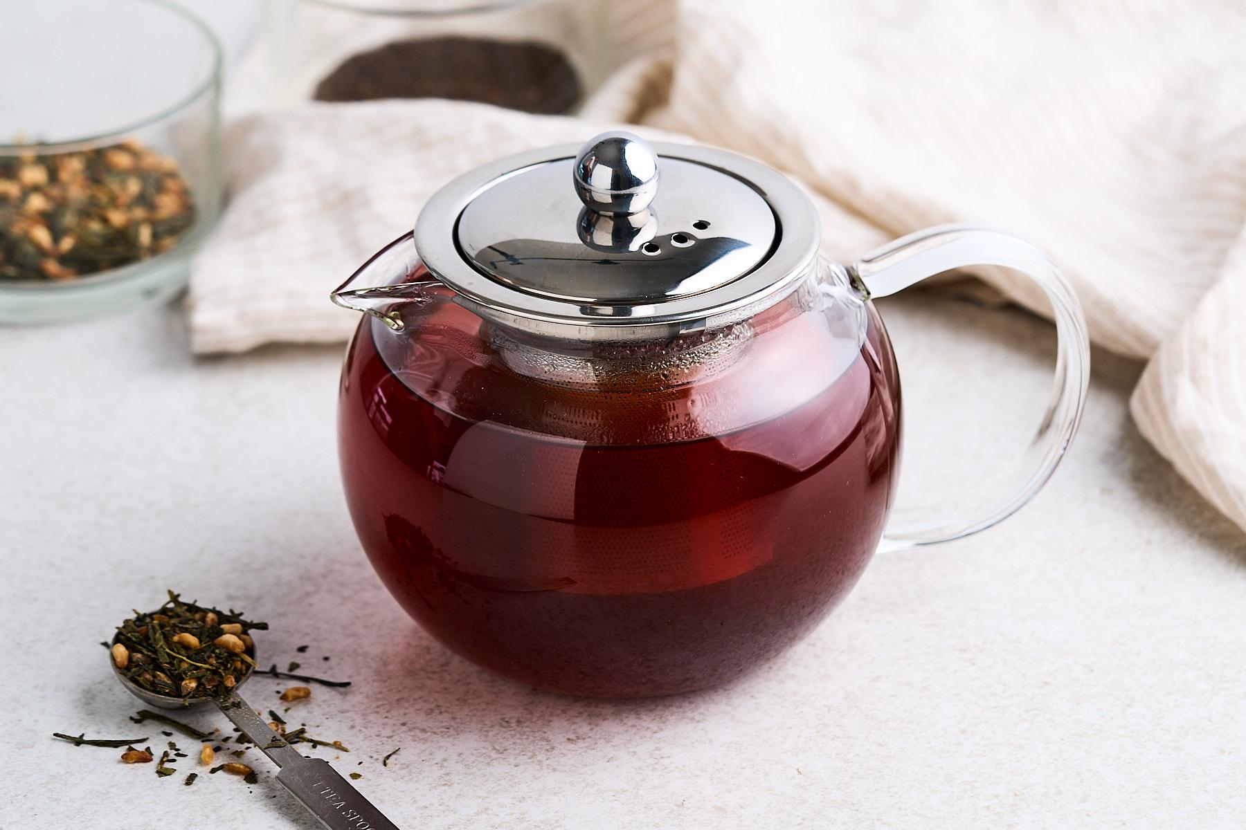 Black tea teapot