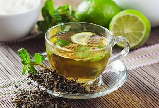 Green tea cup