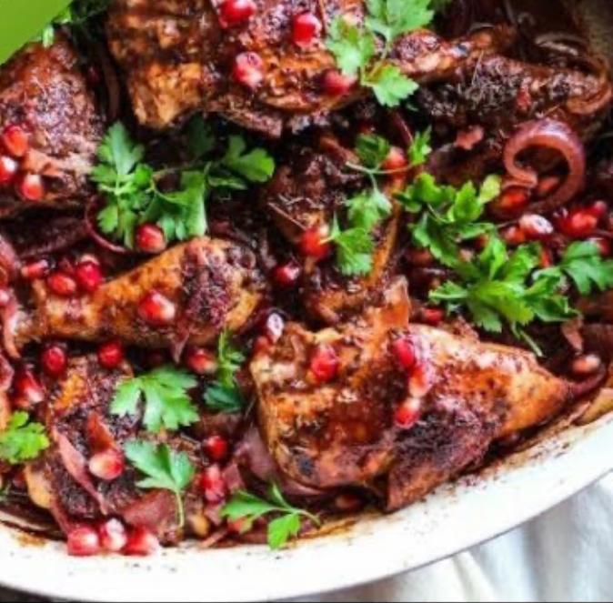 Nar soğanda ördək