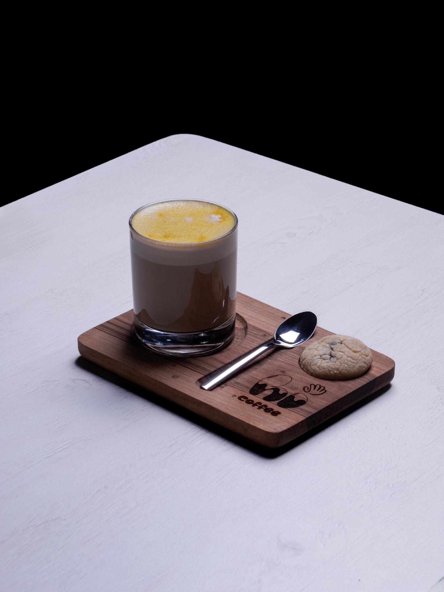 Banana & Caramel Latte