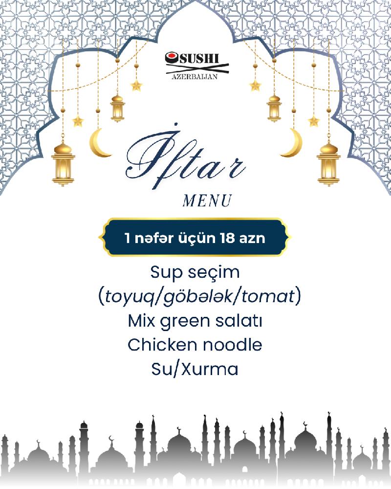 İftar menu set 1
