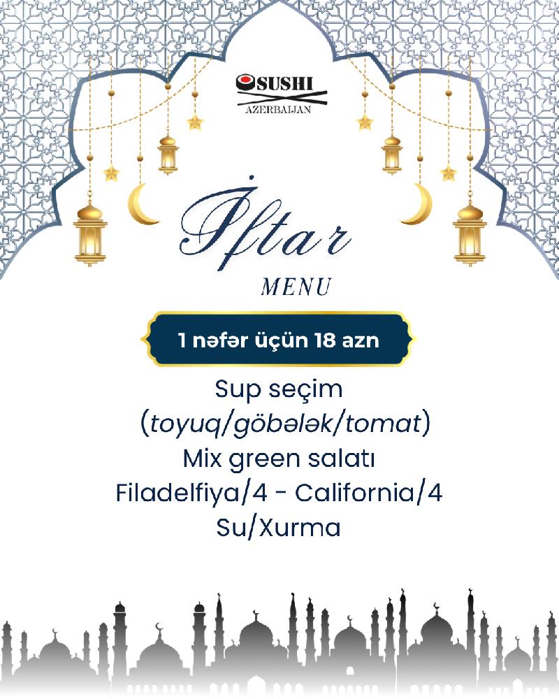 İftar menu set 3 
