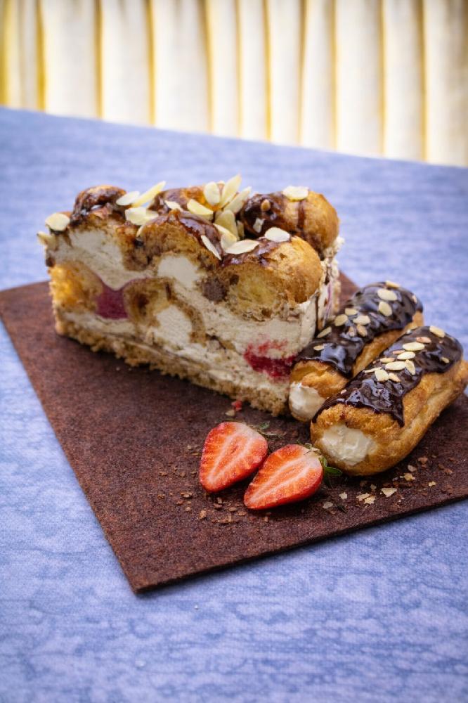 Profetrol cheesecake