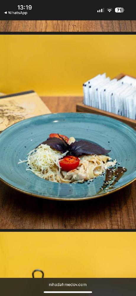 Fettuccine Can Əti ilə