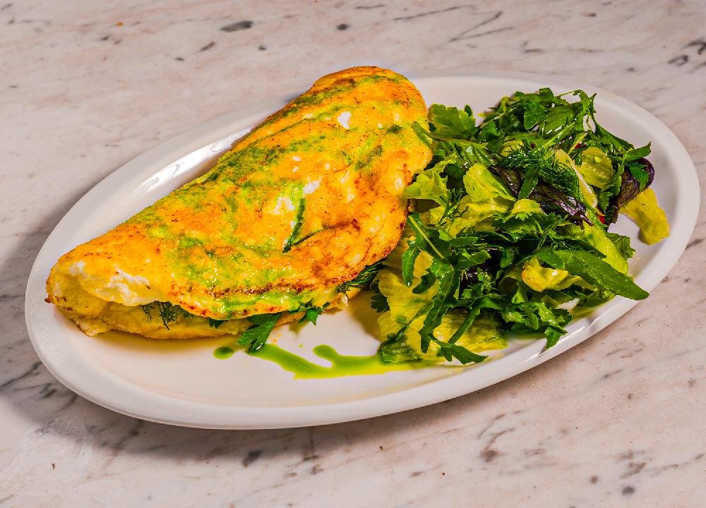 İSPANAQLI YUMURTA OMLETİ