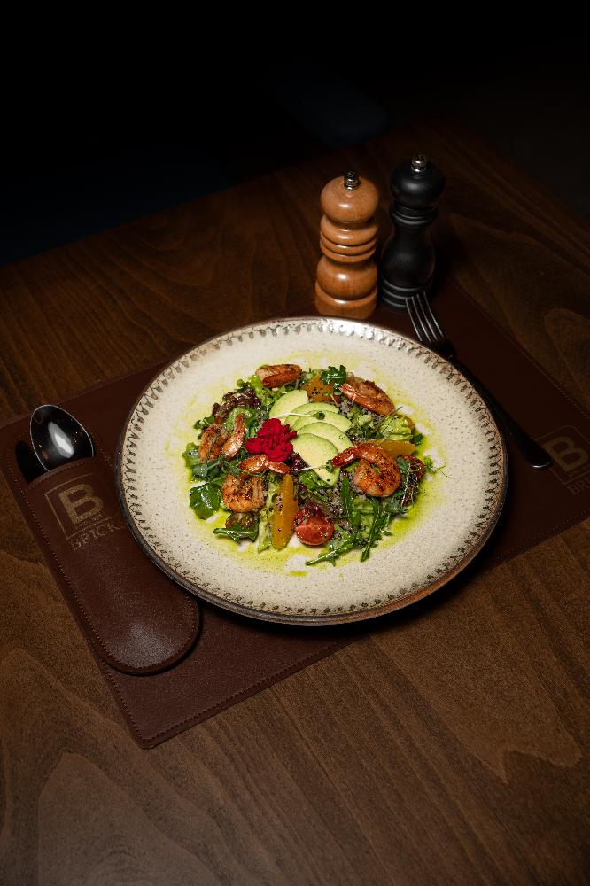 Bricks chefden özəl salad krivet ile 