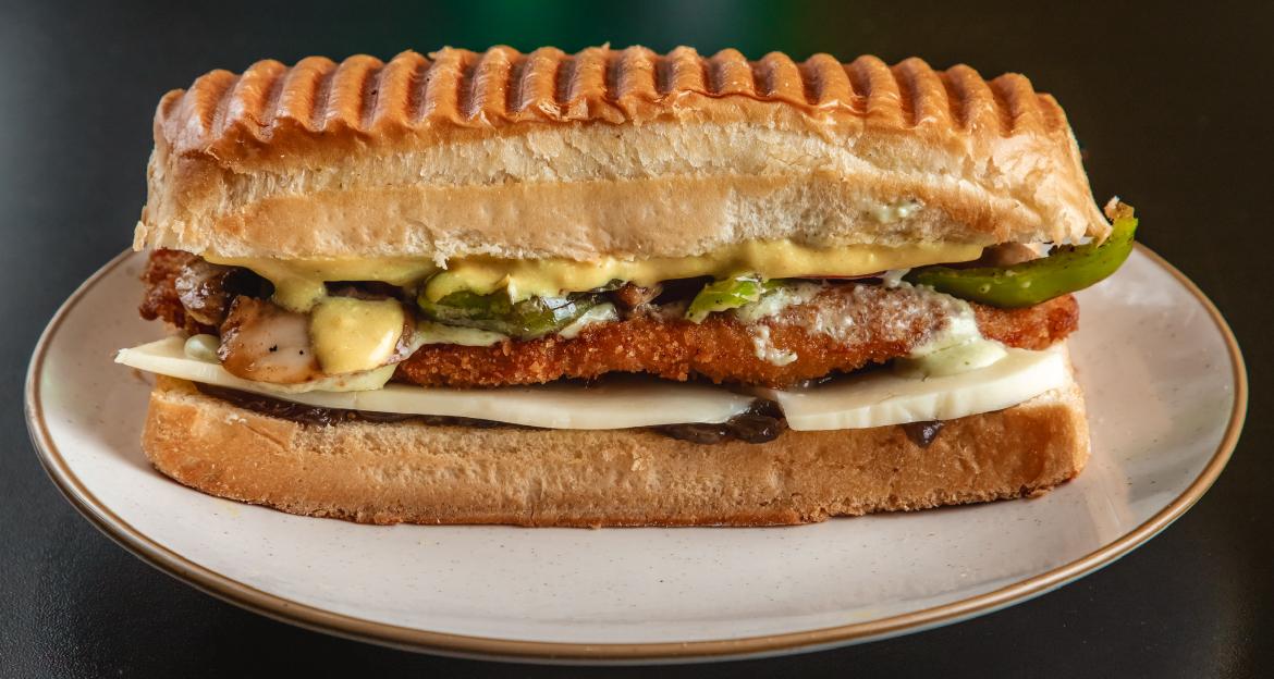 Crispy chicken -Panini ilə