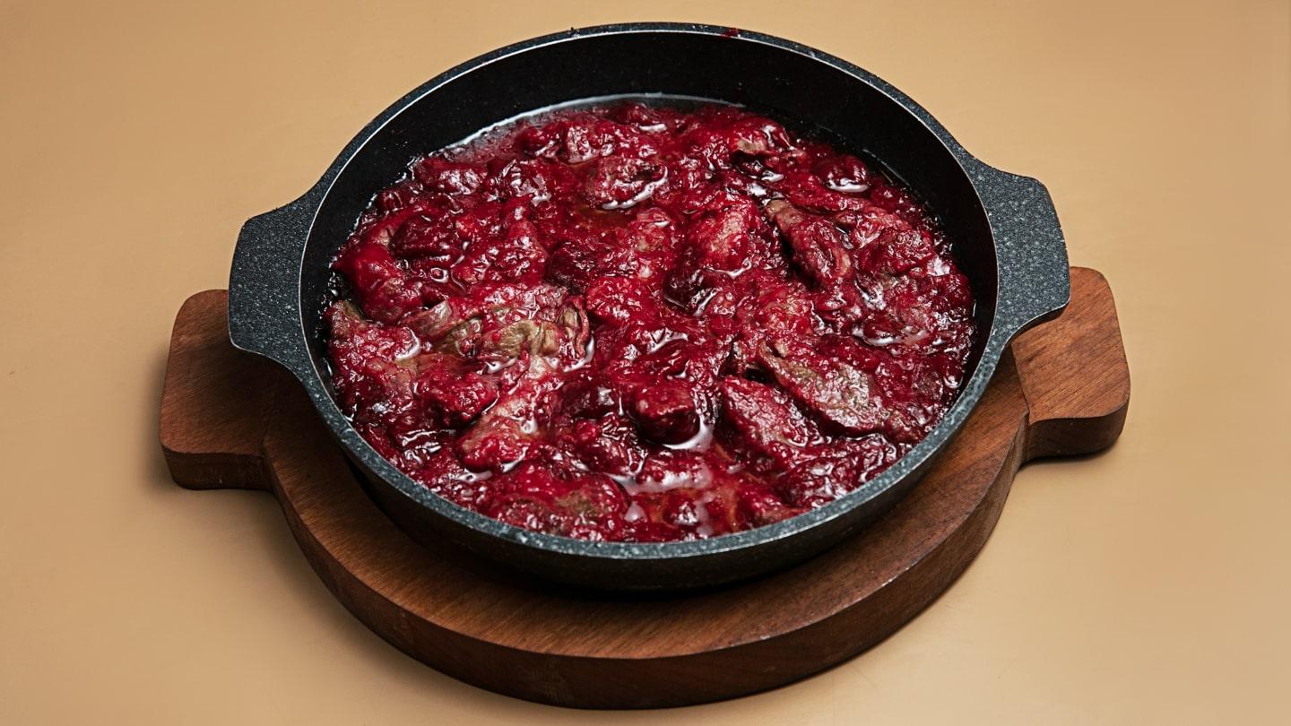 Vişnəli quzu  