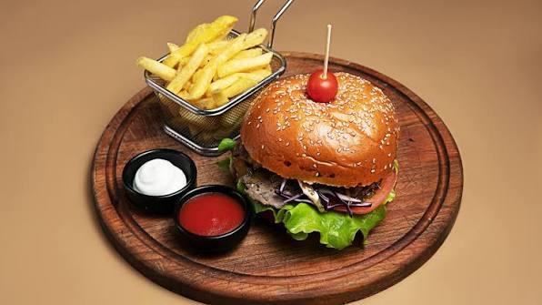 Burger ət  
