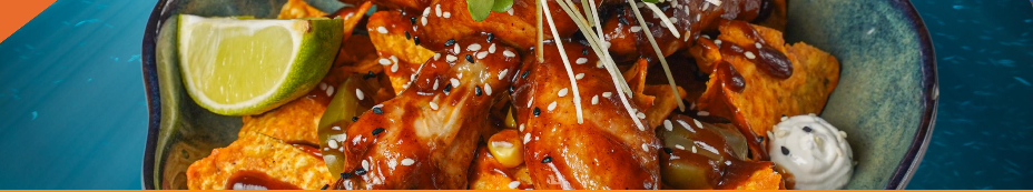 Barbekü toyuq qanadları