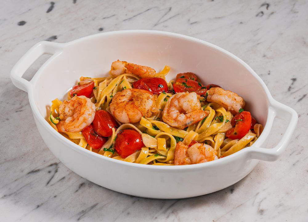 FETTUÇİNİ PASTASI KREVET İLƏ