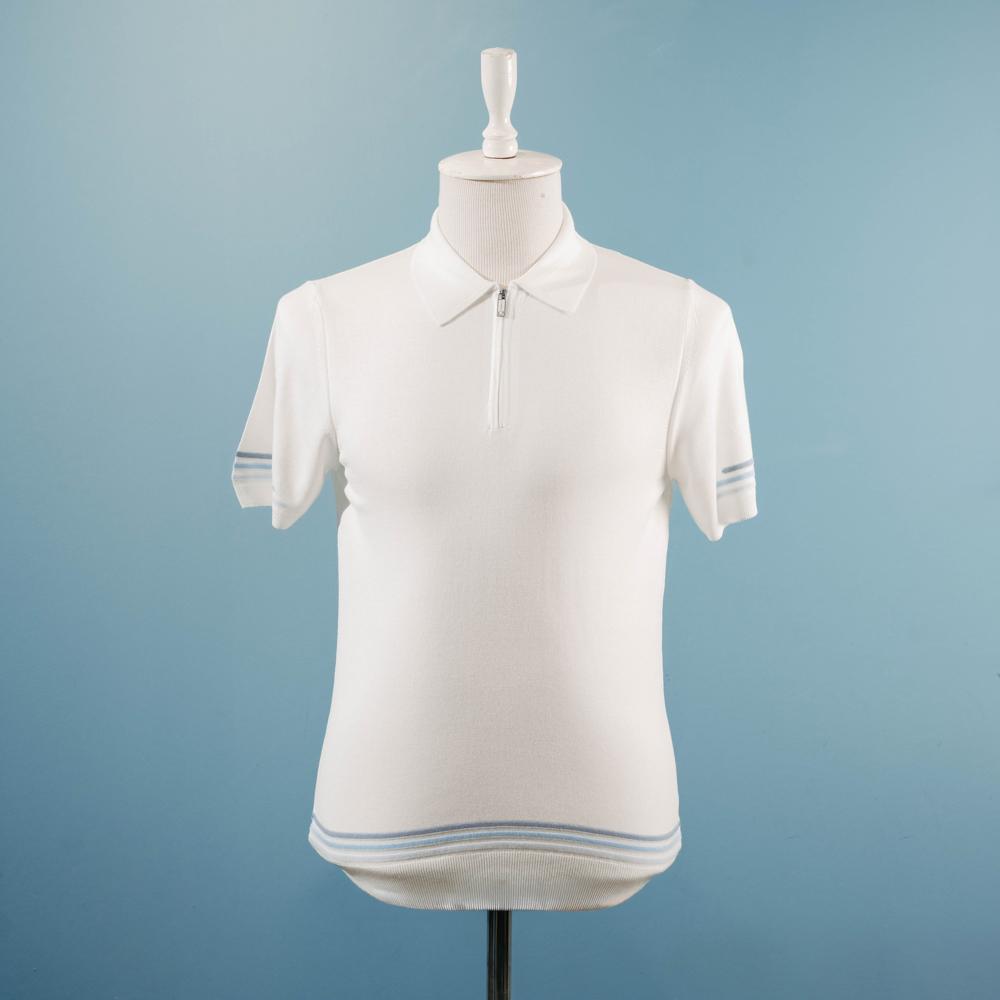 Ağ naxışlı polo
