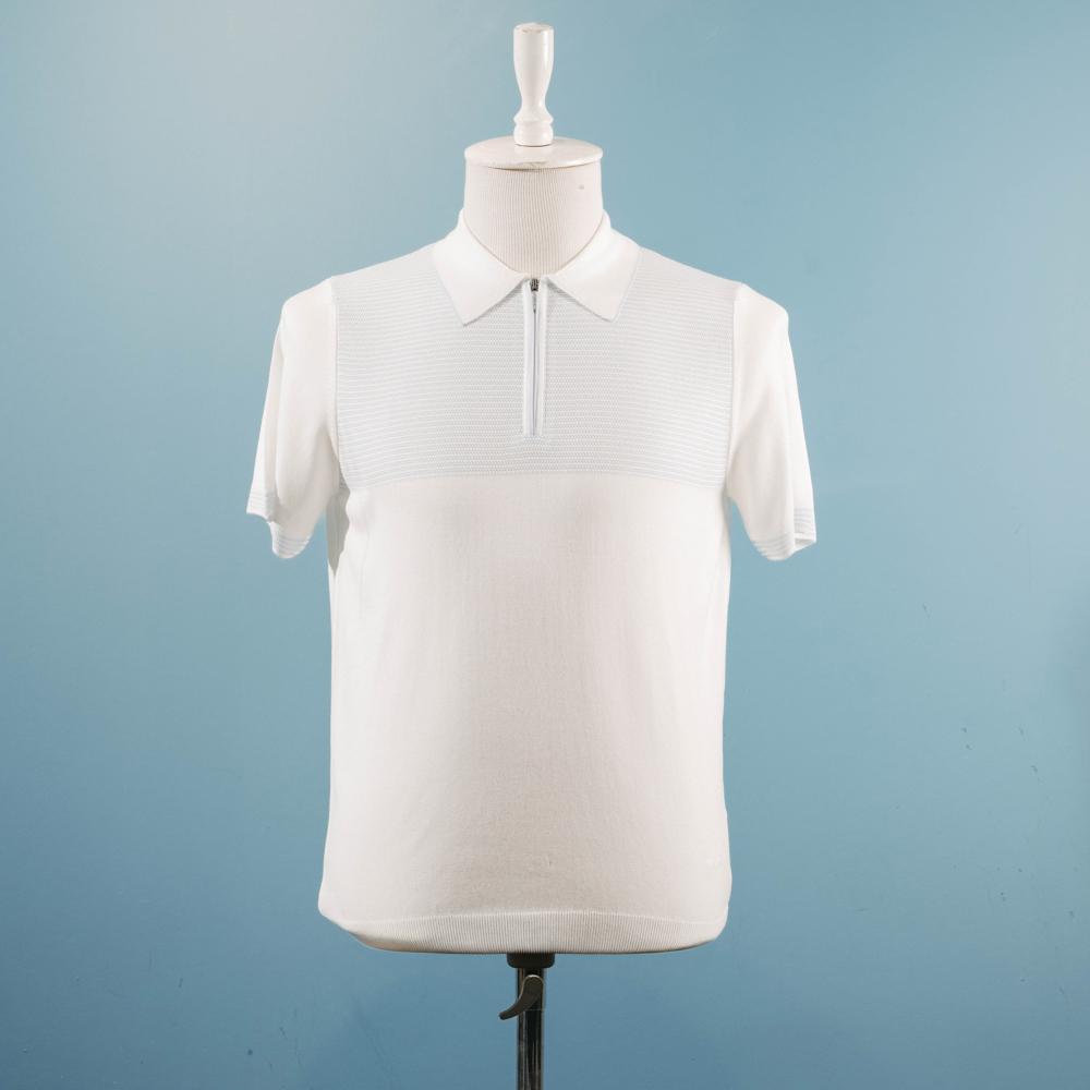 Ağ naxışlı polo