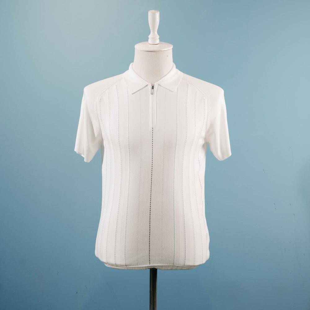 Ağ naxışlı polo