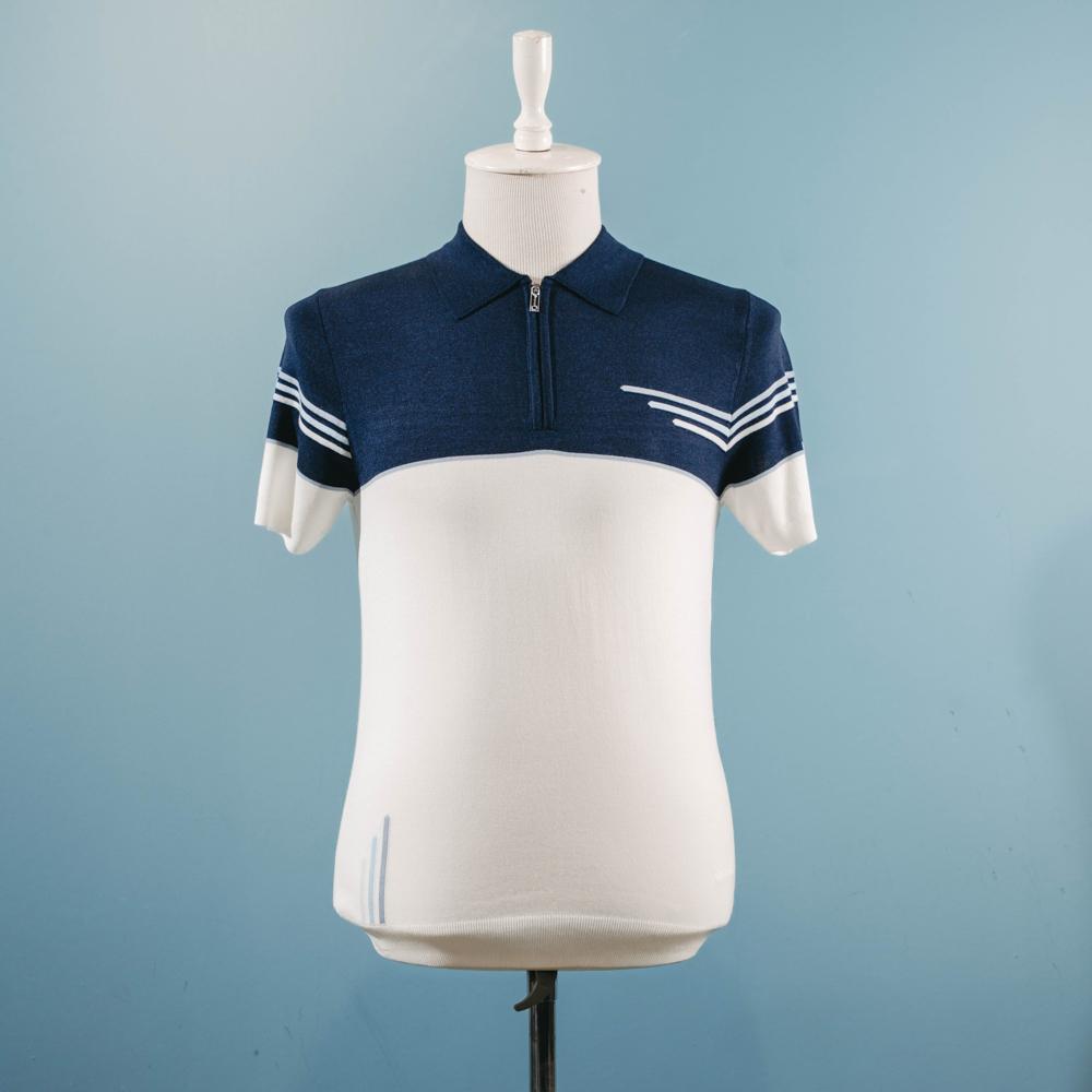 Ağ naxışlı polo