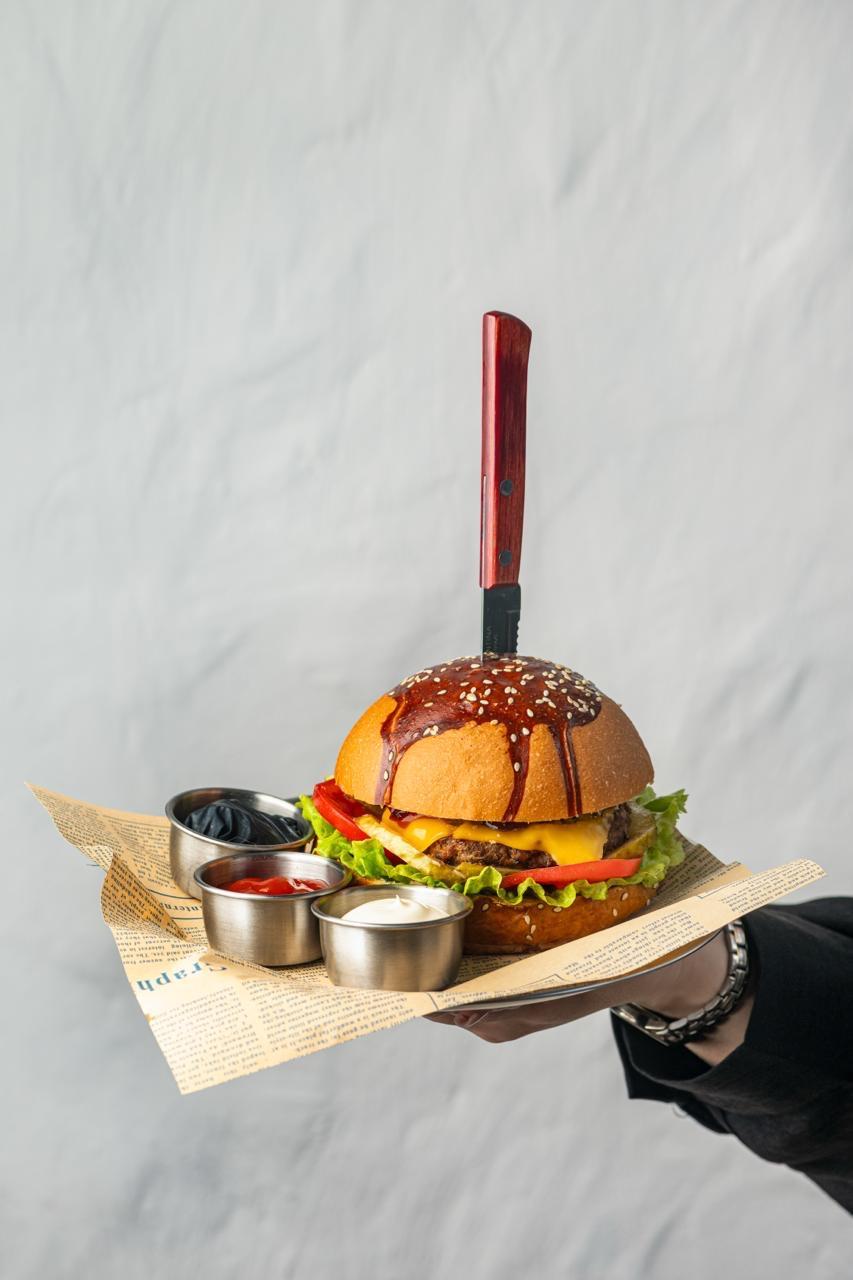 Xırt Xırt Toyuq Burger 