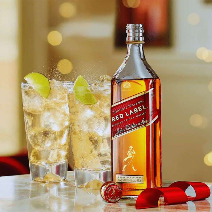 Red label 50 cl 