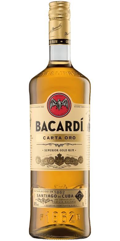 Bacardi carta oro 1l btl 