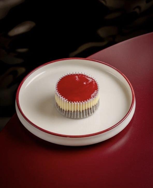 Cherry cheesecake