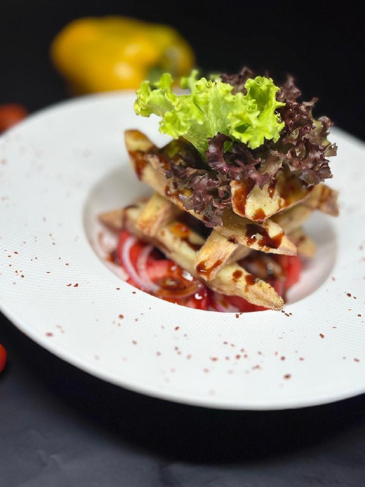 Xırtıldayan badımcan salatı