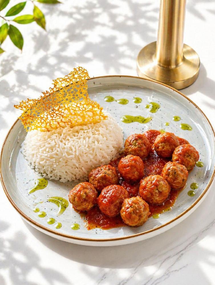 Tavuk Kofte Pilav