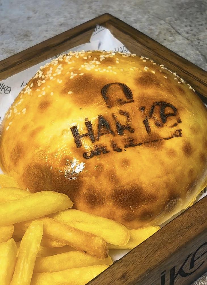 Harika qapalı burger