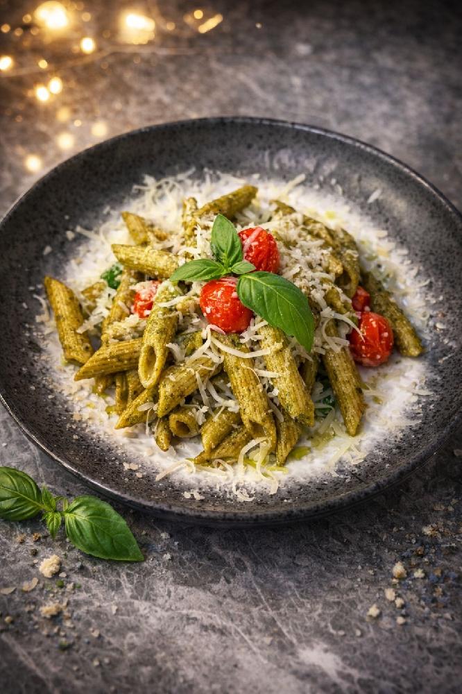Penne Pesto sous ilə
