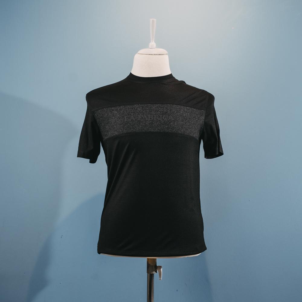 Qara 110s pambıq t-shirt