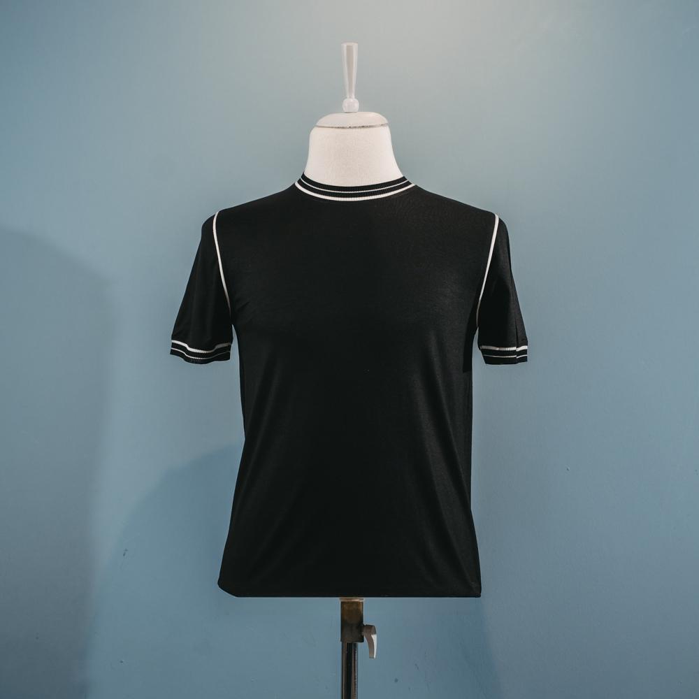 Qara 110s pambıq t-shirt