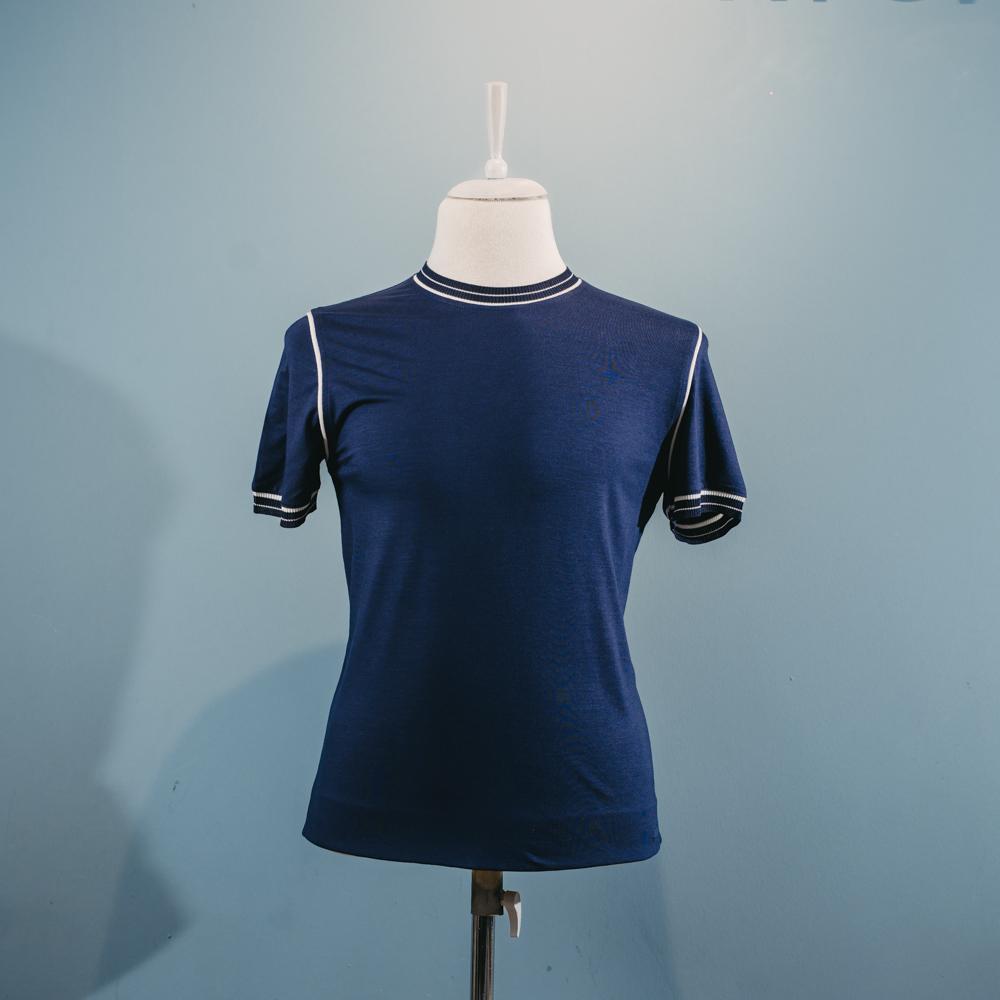 Göy 110s pambıq t-shirt
