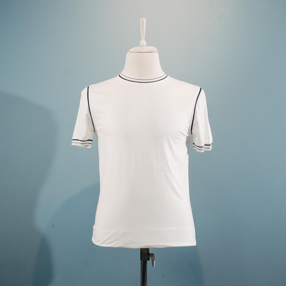 Ağ 110s pambıq t-shirt