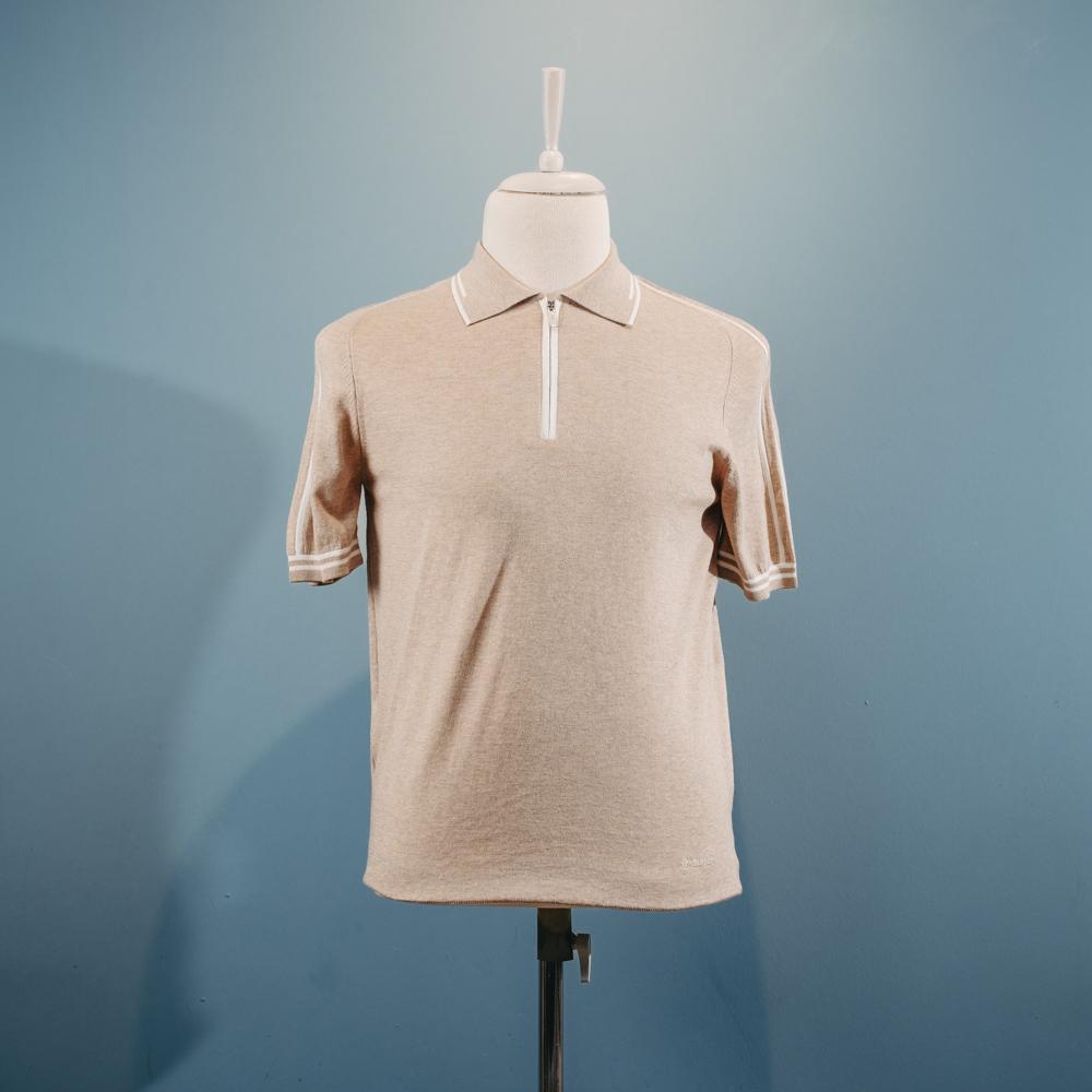 Bej supima polo
