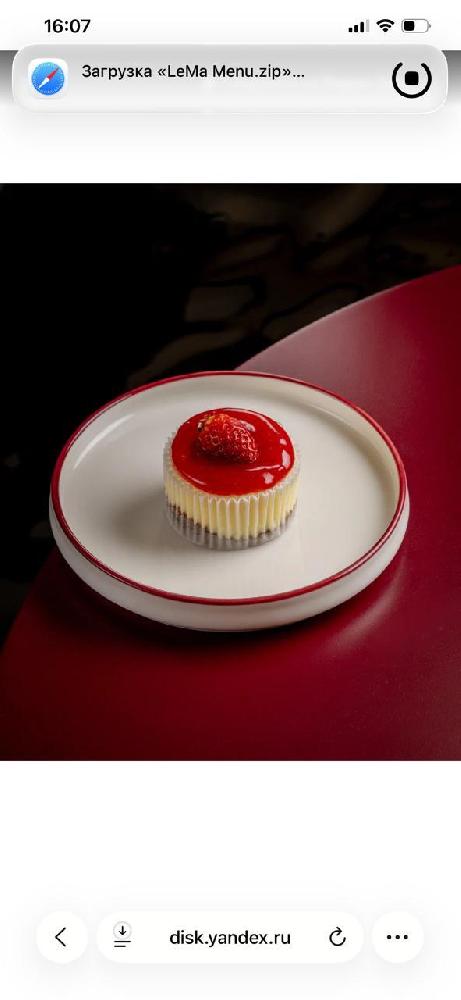 Strawberry cheesecake 