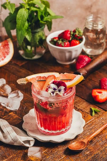 Strawberry-Grapefruit