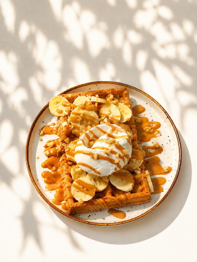 Caramel Crush Waffle