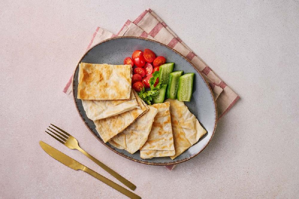 Gözleme Qiymalı&Pendirli
