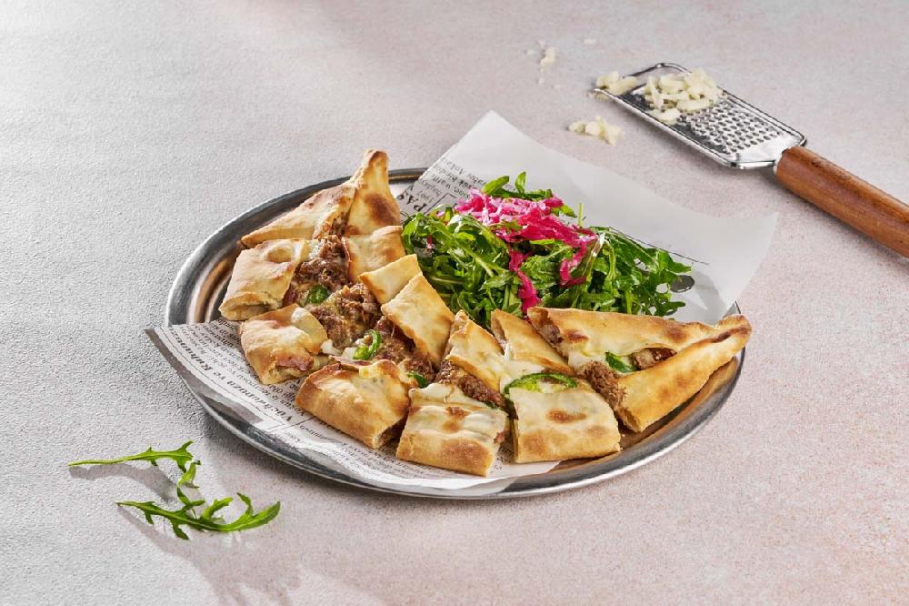 Kavurmalı&yumurtalı Pide