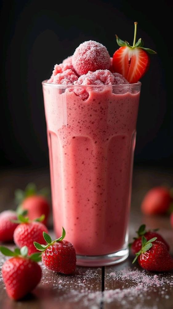 Milkshake Çiyələk