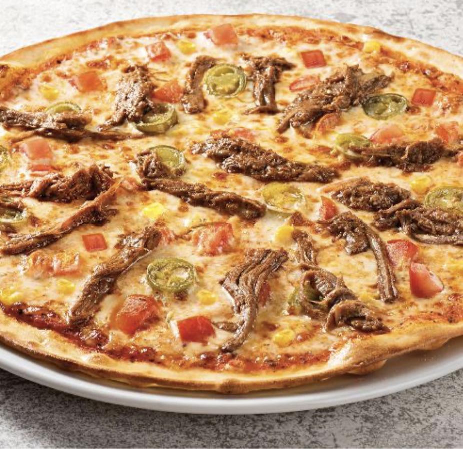 BBQ Beef Asada Pizza 