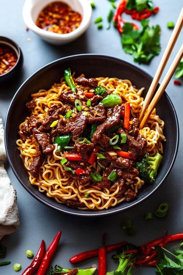 Noodle Beef 