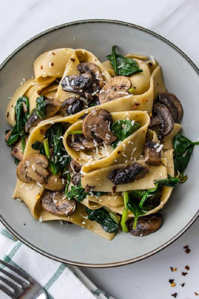 Mushroom Pappardelle