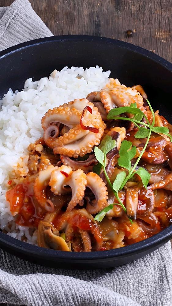 Fried Octopus
